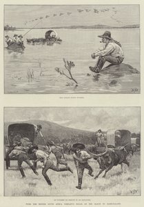British South Africa Companyn poliisin kanssa maaliskuussa Mashonalandiin